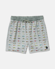 Kaleb VA Elastic Shorts - Light Olive