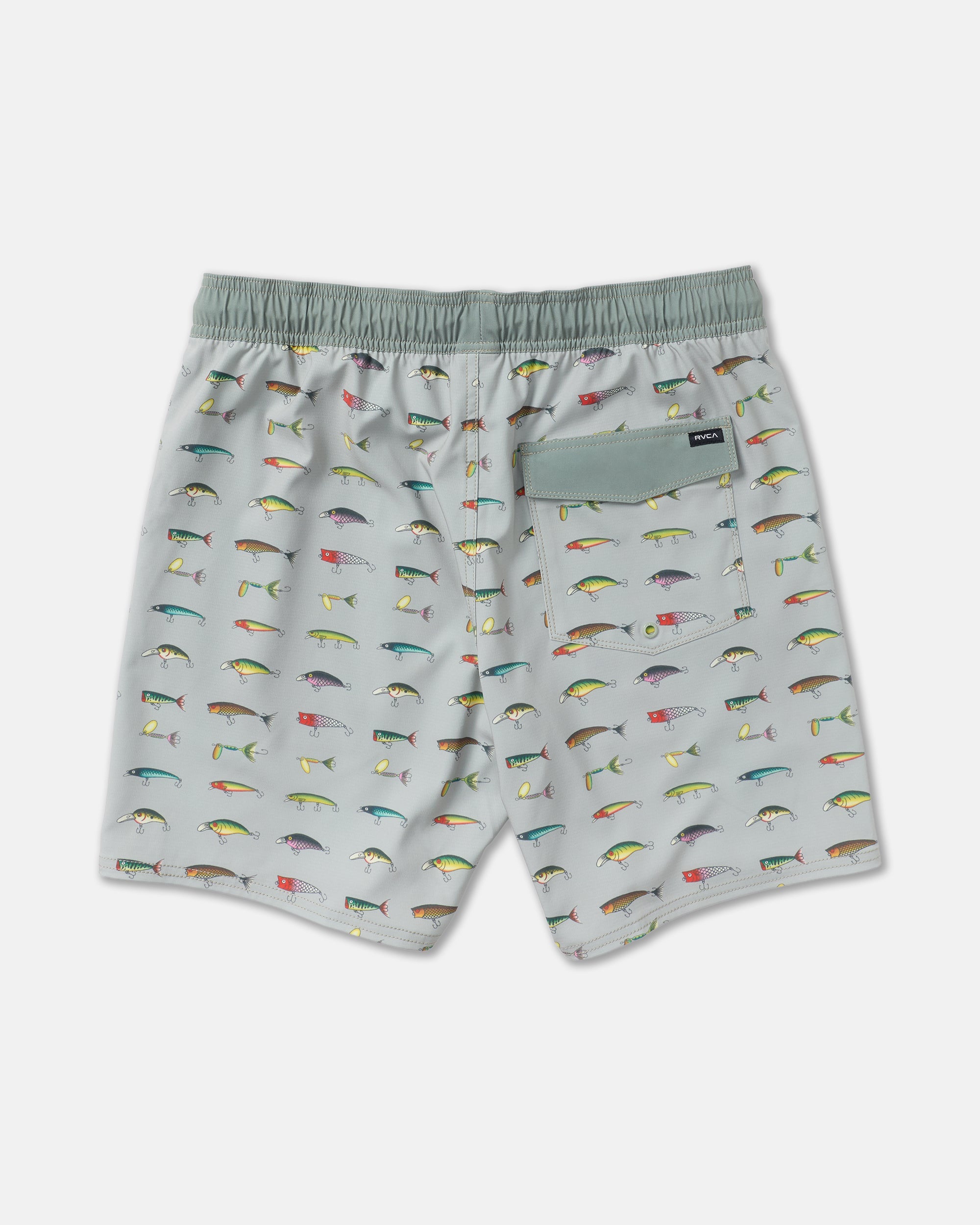 Kaleb VA Elastic Shorts - Light Olive