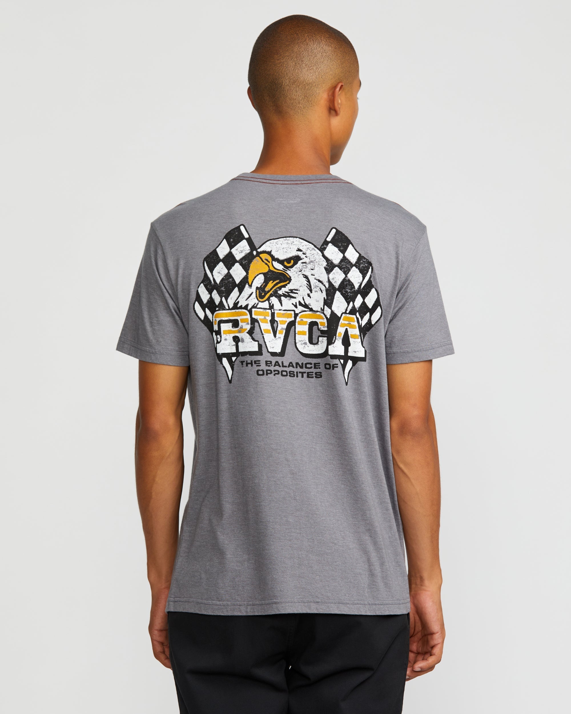 Speed Eagle Short Sleeve Tee - Smoke