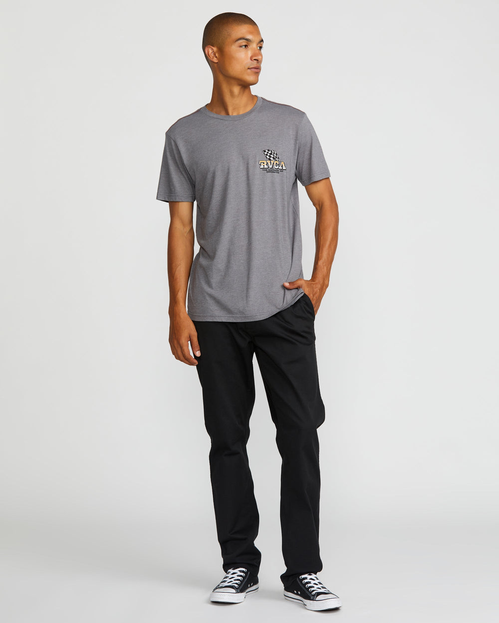 Speed Eagle Short Sleeve Tee - Smoke
