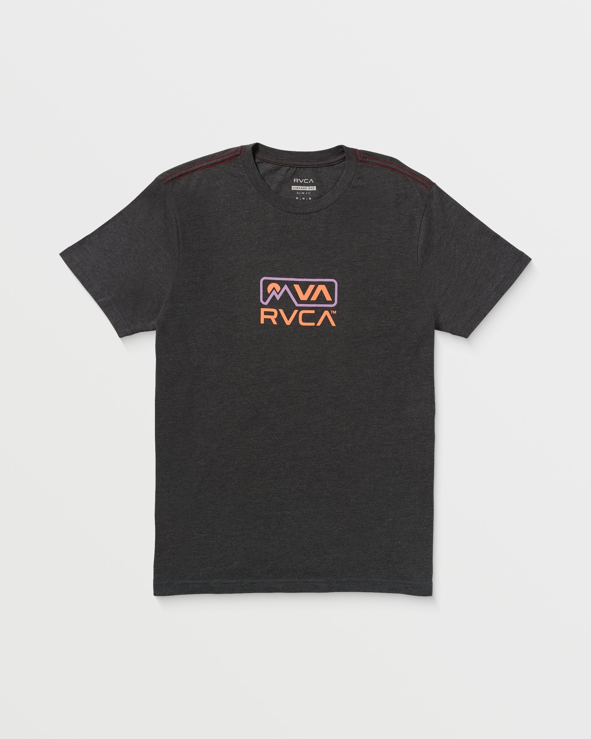 MNT RVCA Short Sleeve Tee - Black