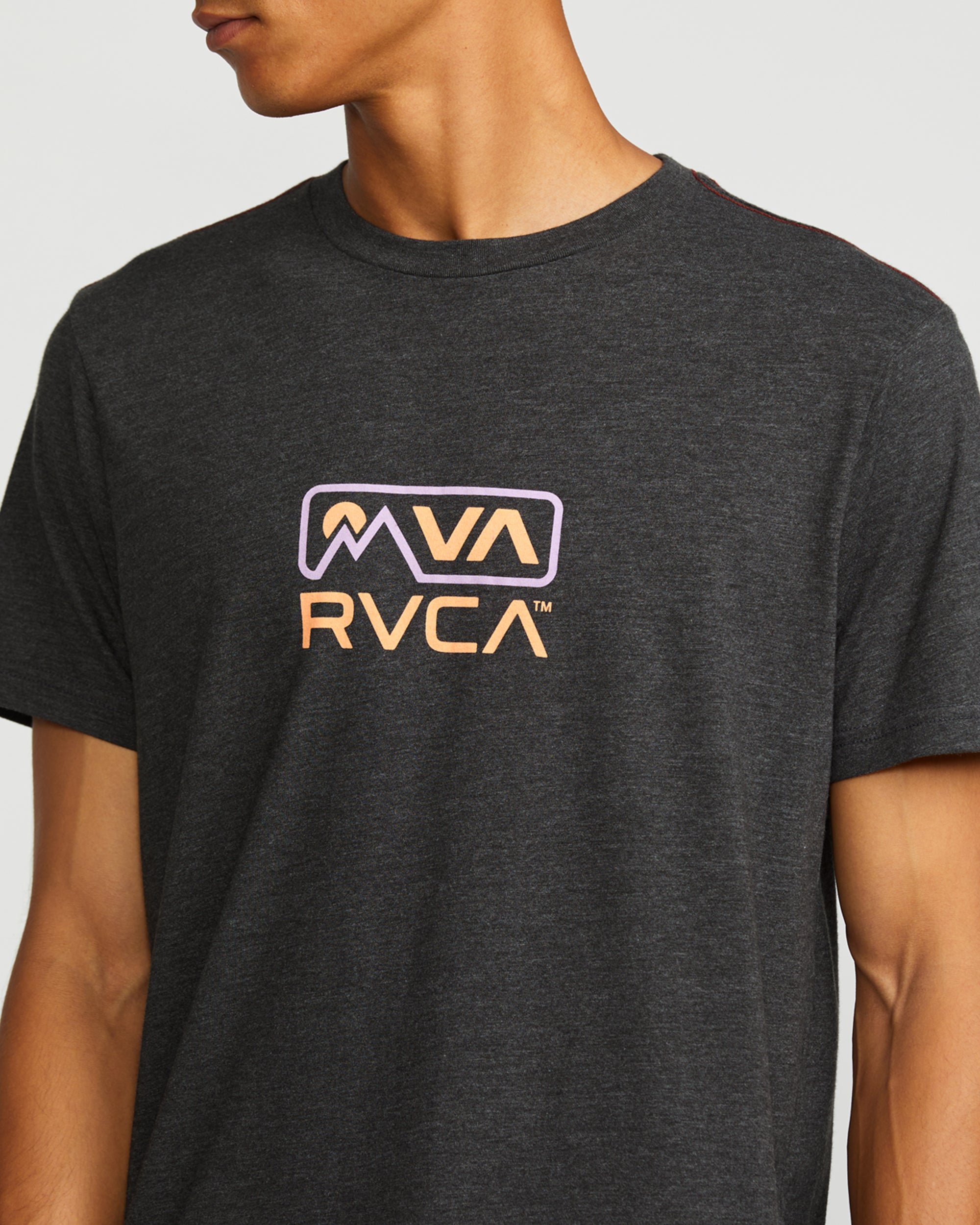 MNT RVCA Short Sleeve Tee - Black
