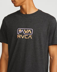 MNT RVCA Short Sleeve Tee - Black