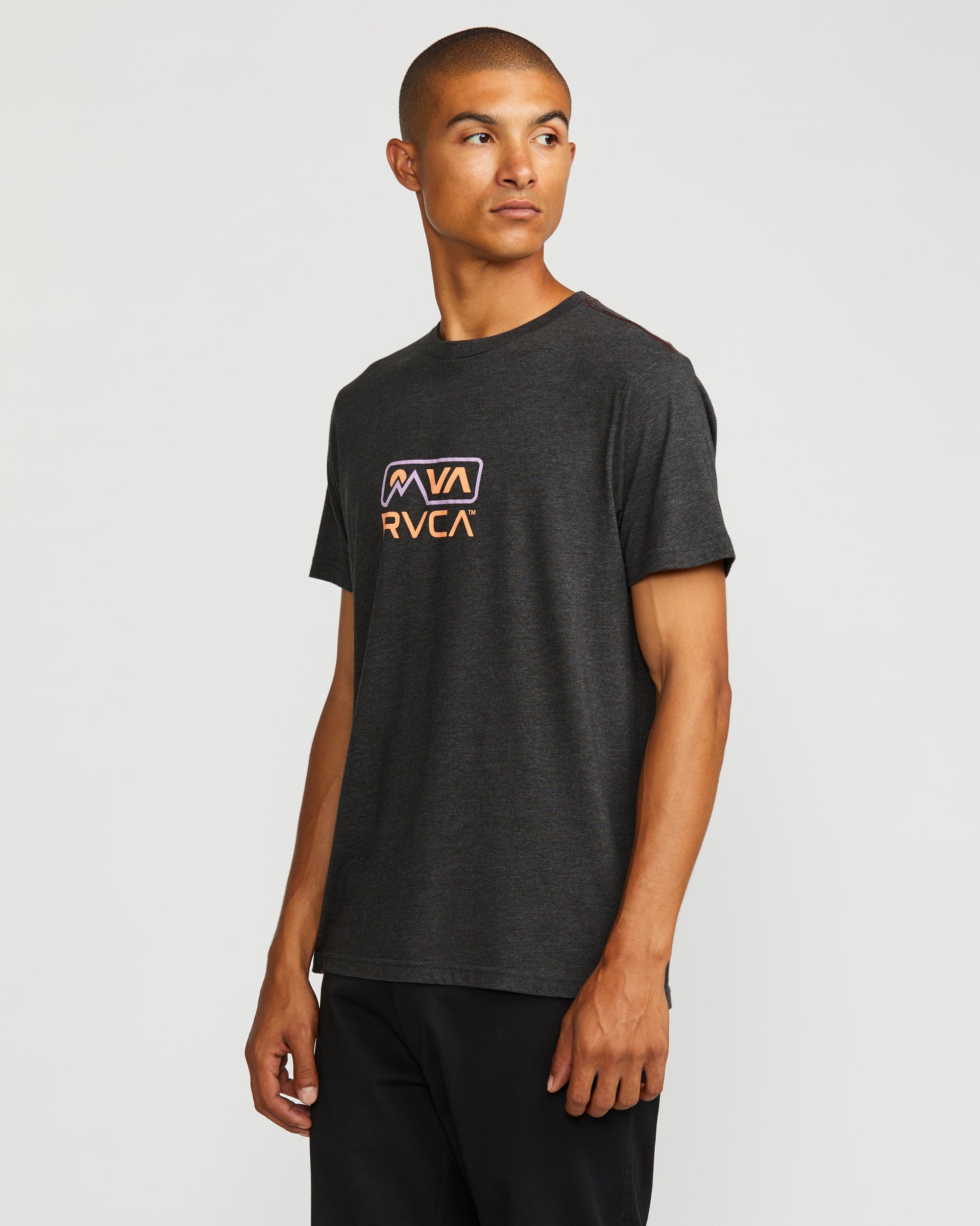 MNT RVCA Short Sleeve Tee - Black
