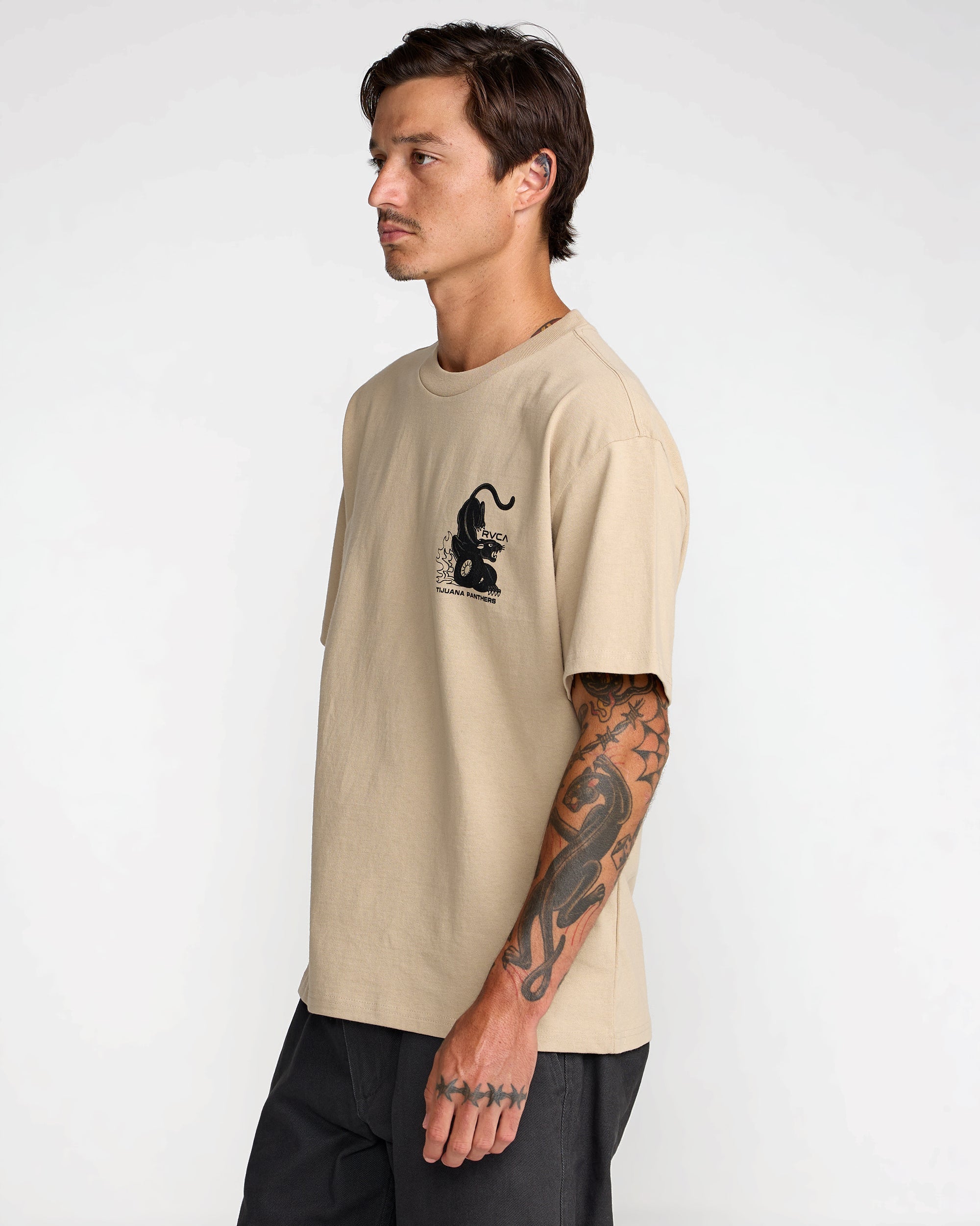Burner Short Sleeve Tee - Khaki