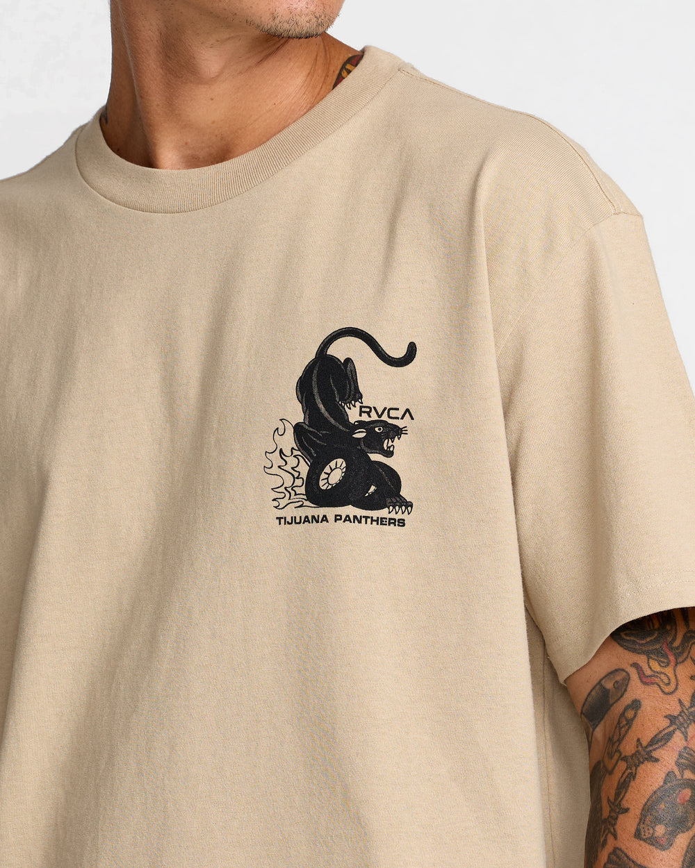 Burner Short Sleeve Tee - Khaki
