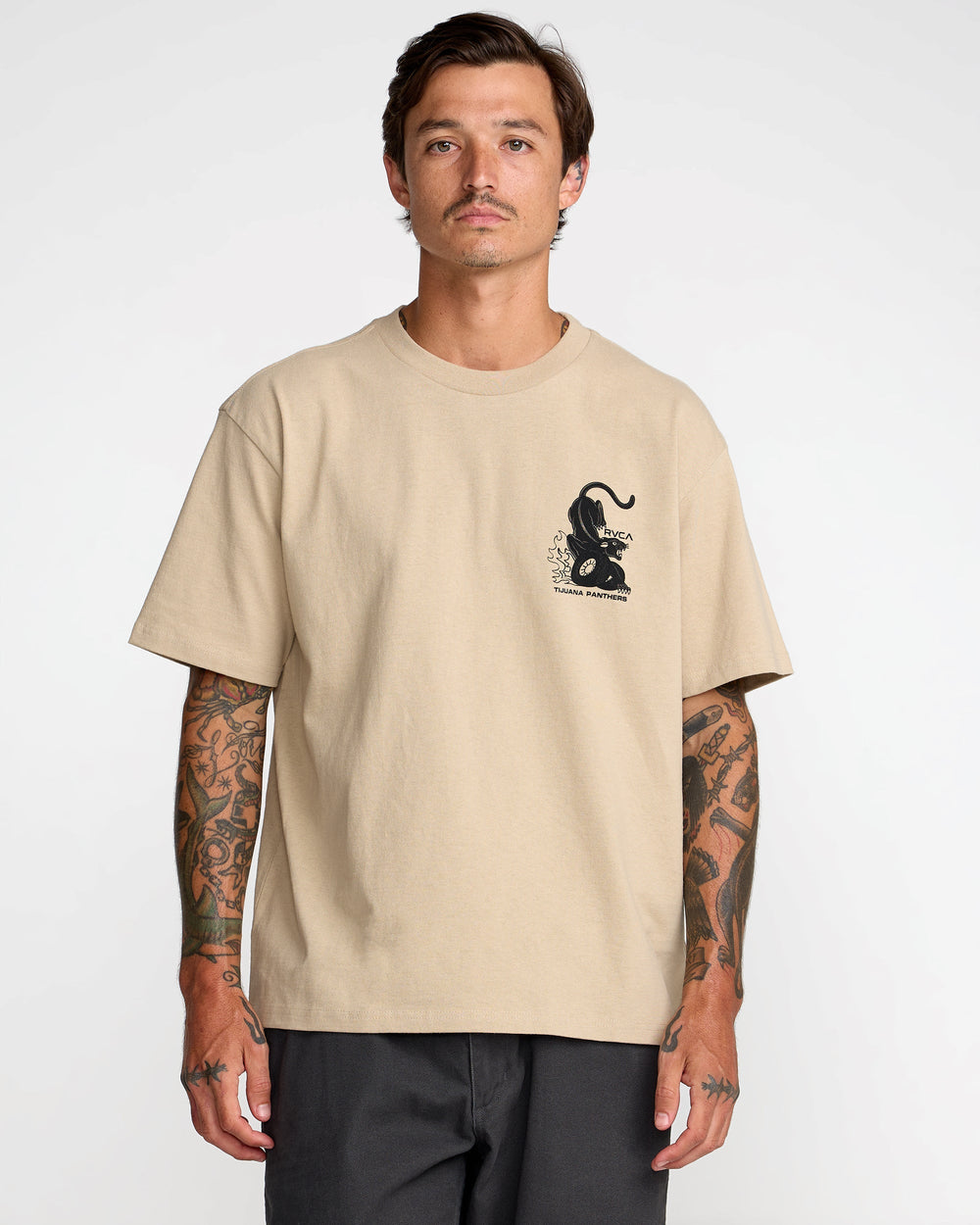 Burner Short Sleeve Tee - Khaki