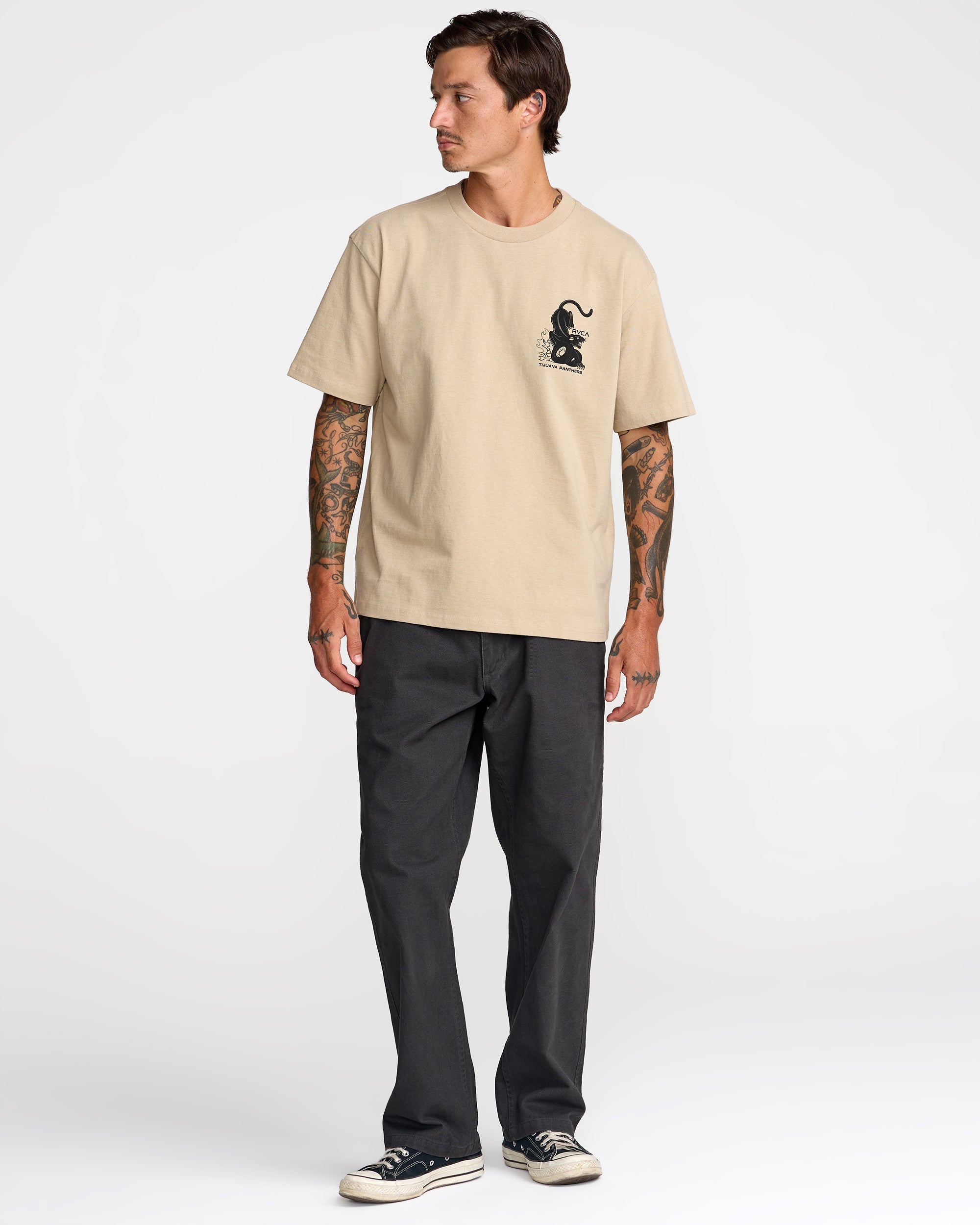 Burner Short Sleeve Tee - Khaki
