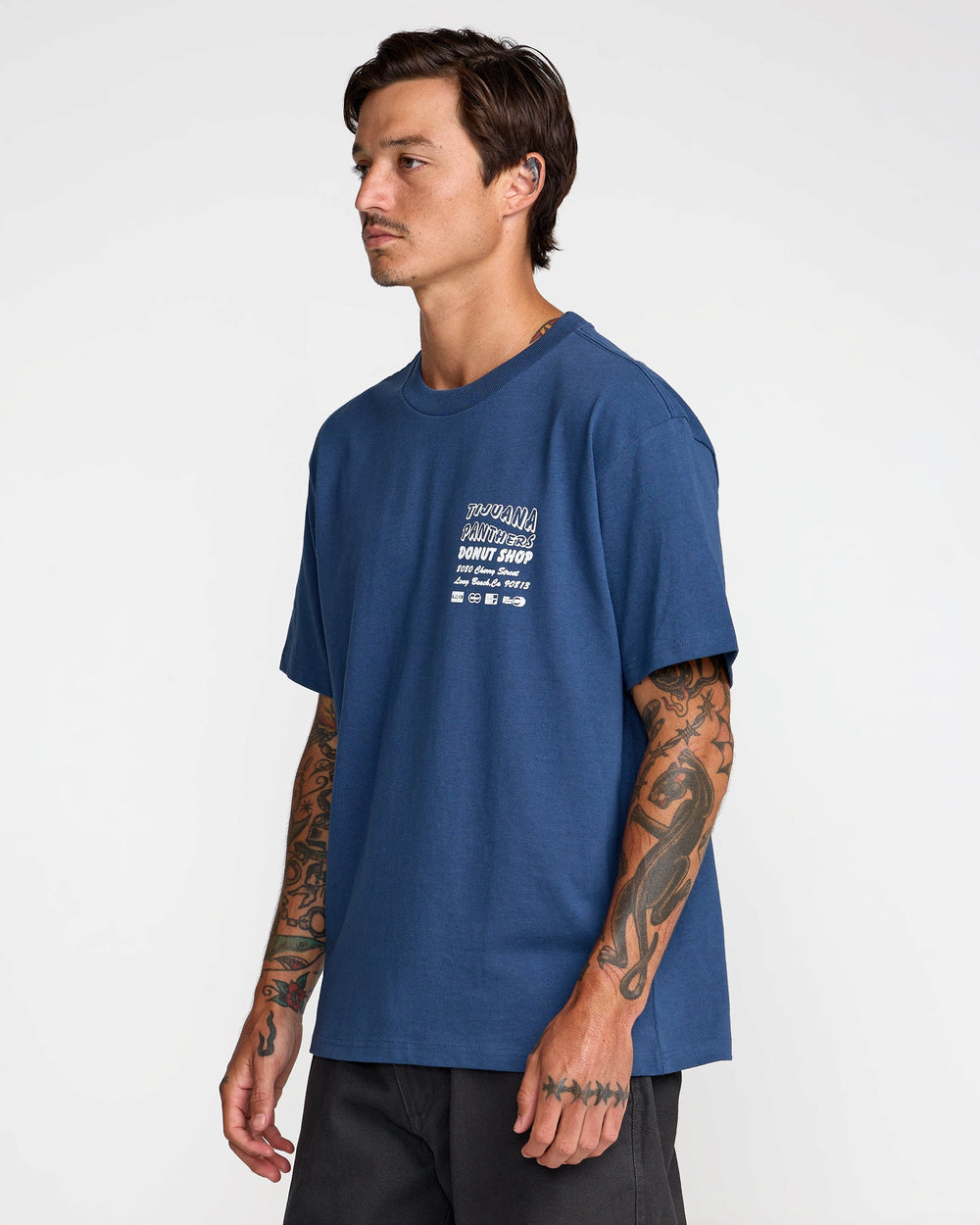CS Donut Shop Short Sleeve Tee - Dark Denim