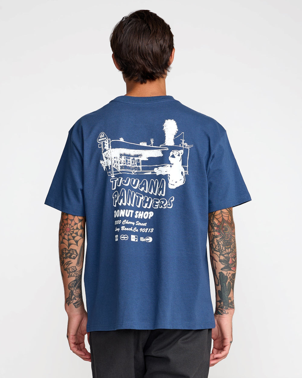 CS Donut Shop Short Sleeve Tee - Dark Denim