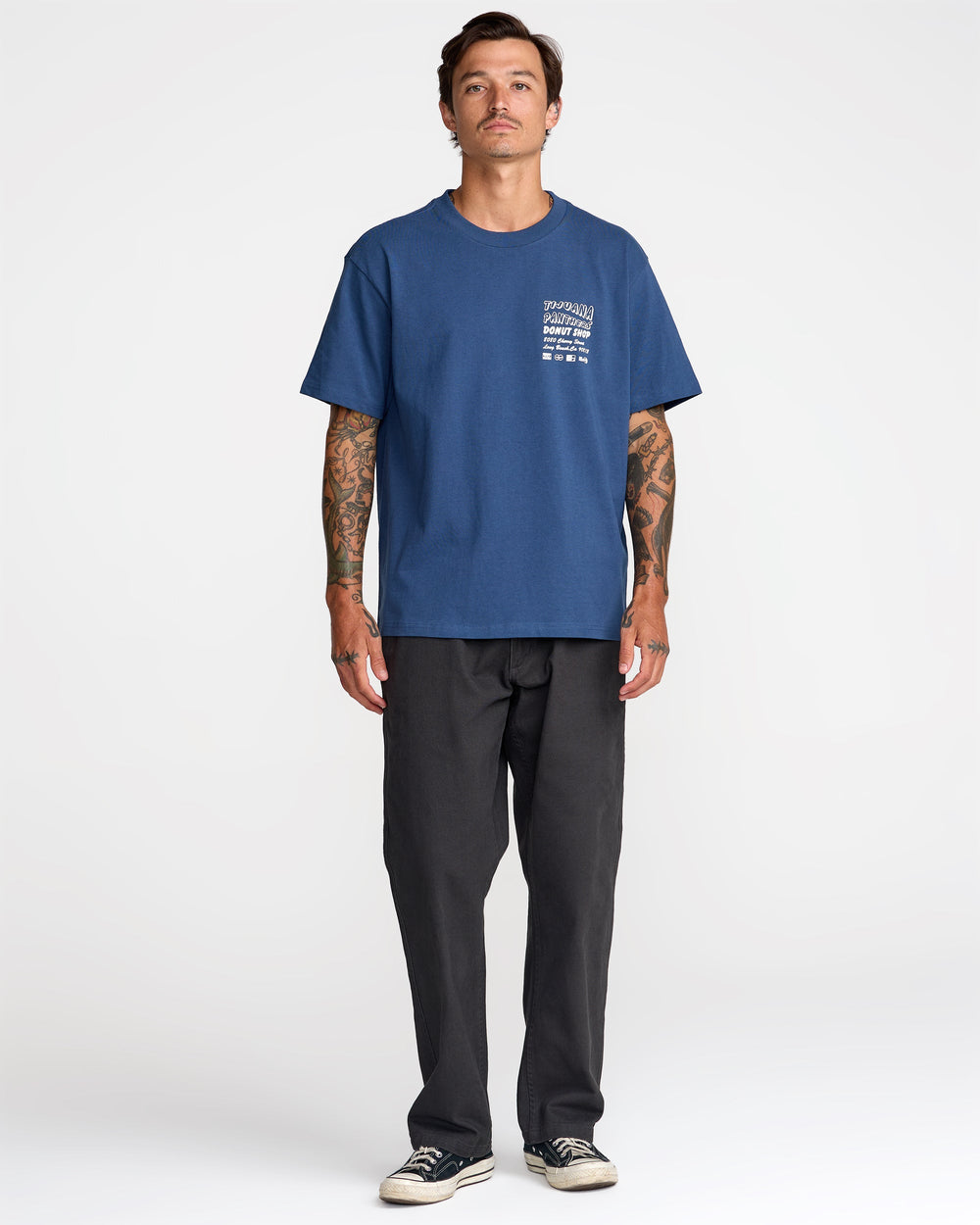 CS Donut Shop Short Sleeve Tee - Dark Denim