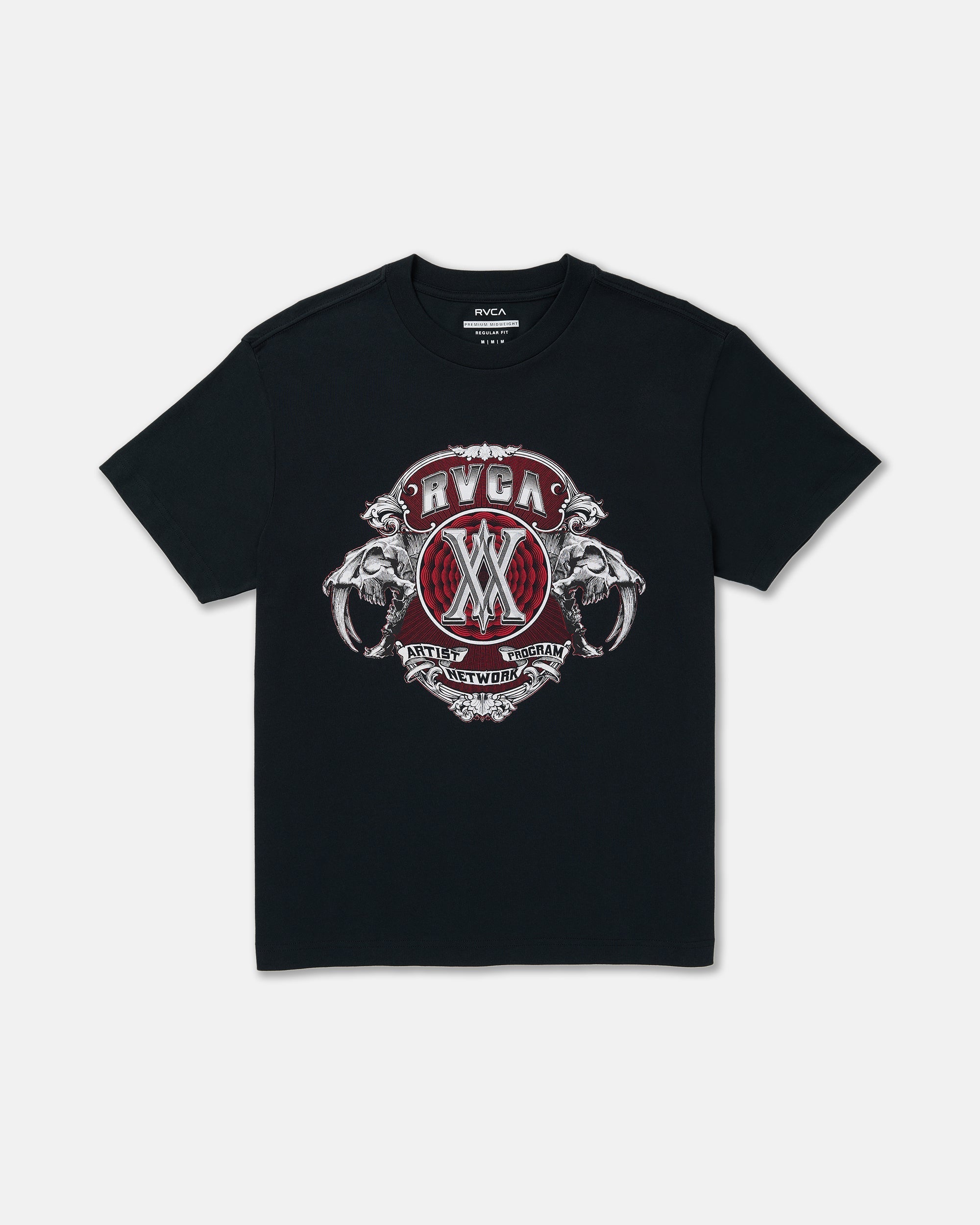 Saber Short Sleeve Tee - Black