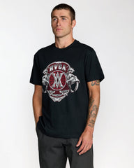 Saber Short Sleeve Tee - Black
