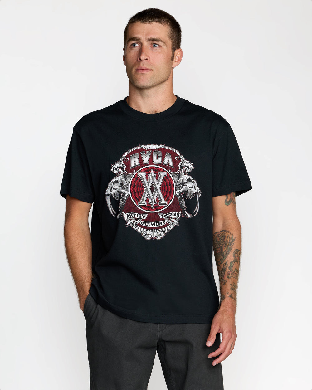 Saber Short Sleeve Tee - Black