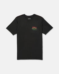 Welcome To RVCA Short Sleeve Tee - Pirate Black