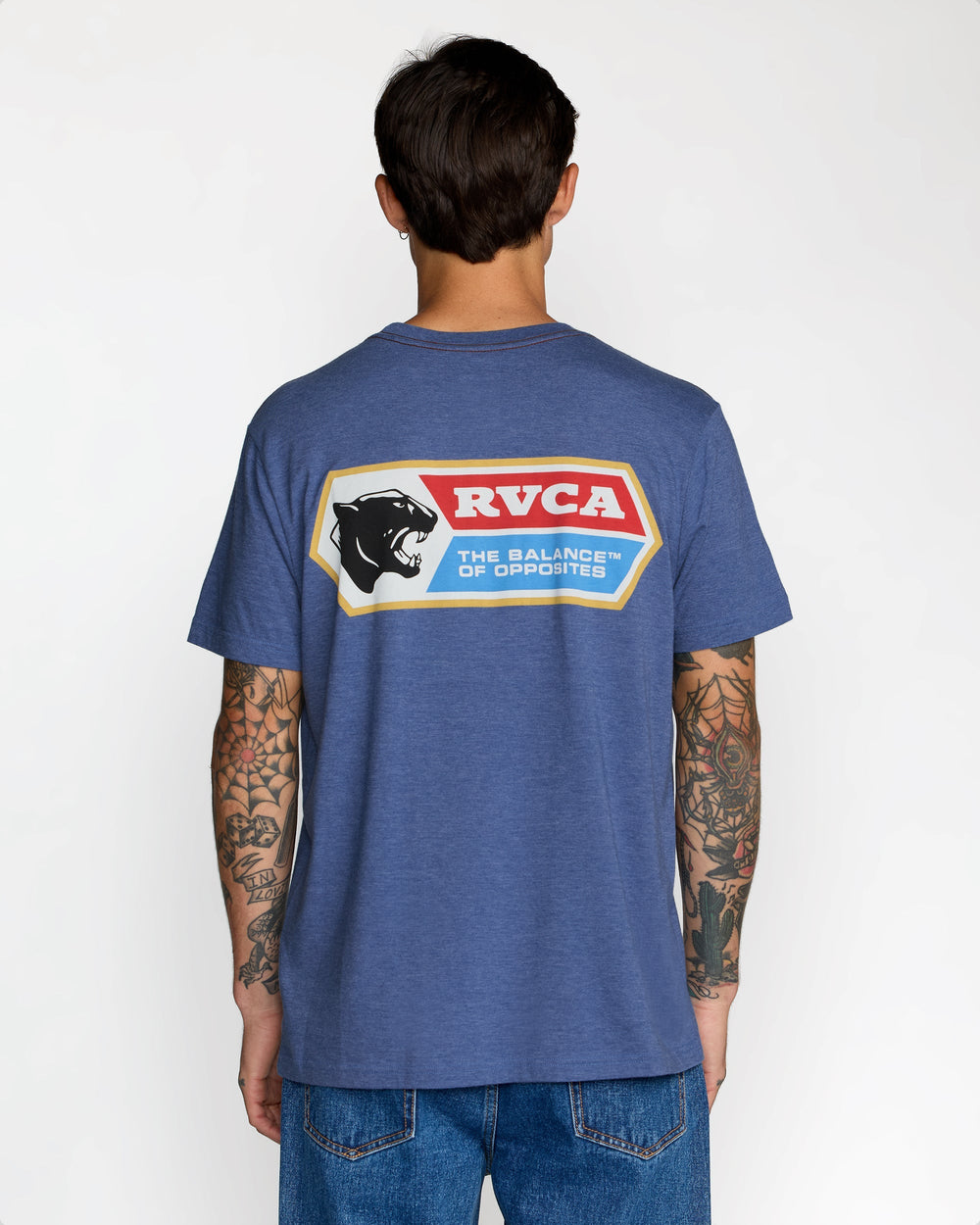 Pantero Short Sleeve Tee - Indigo