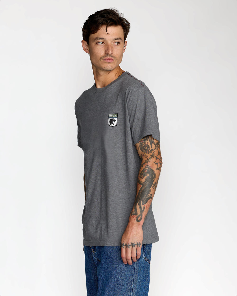 Pantero Short Sleeve Tee - Smoke