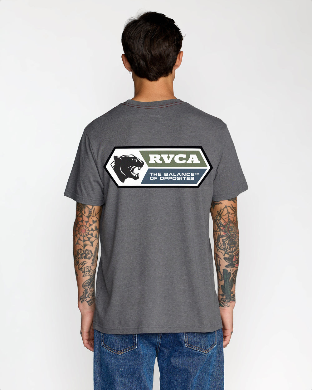 Pantero Short Sleeve Tee - Smoke