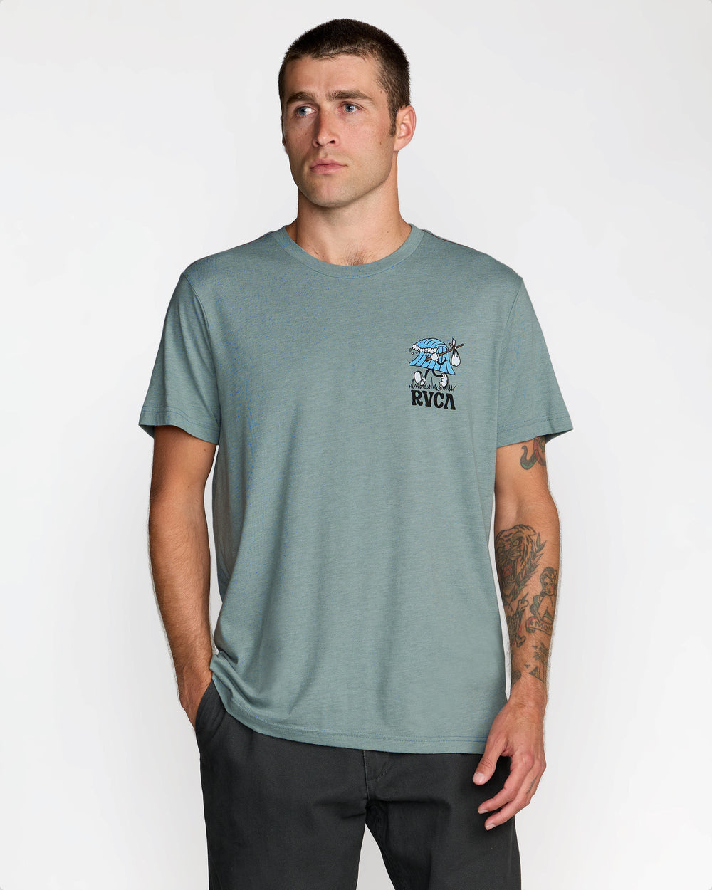 Keep Looking Short Sleeve Tee - Lead