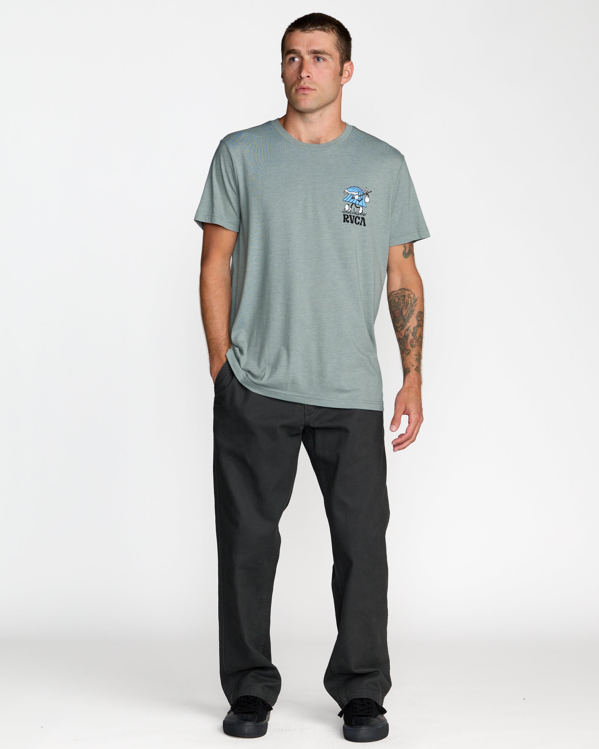 Keep Looking Short Sleeve Tee - Lead