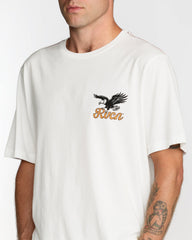 On Wings Short Sleeve Tee - Antique White