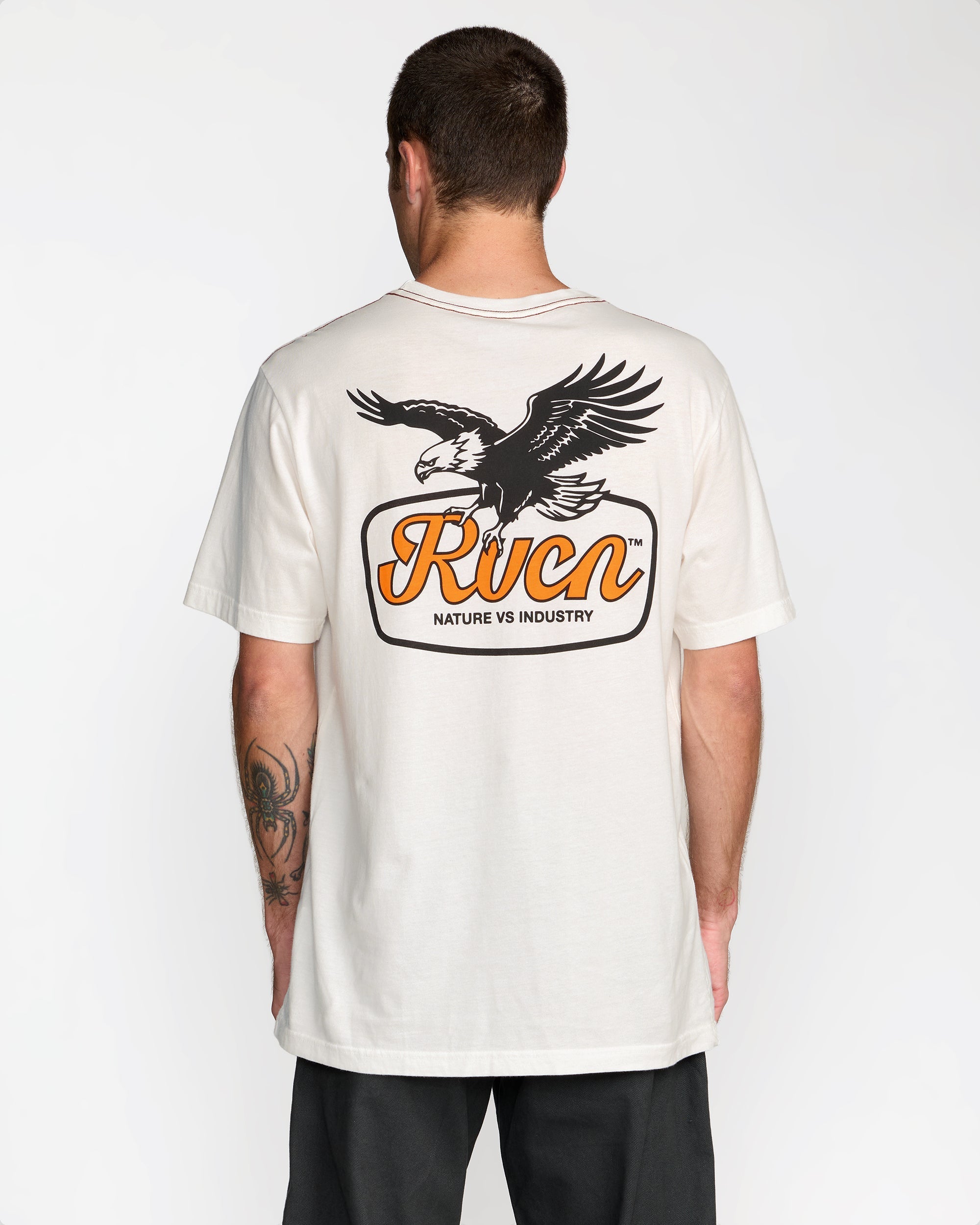 On Wings Short Sleeve Tee - Antique White