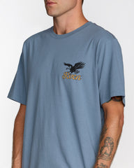 On Wings Short Sleeve Tee - Vintage Navy