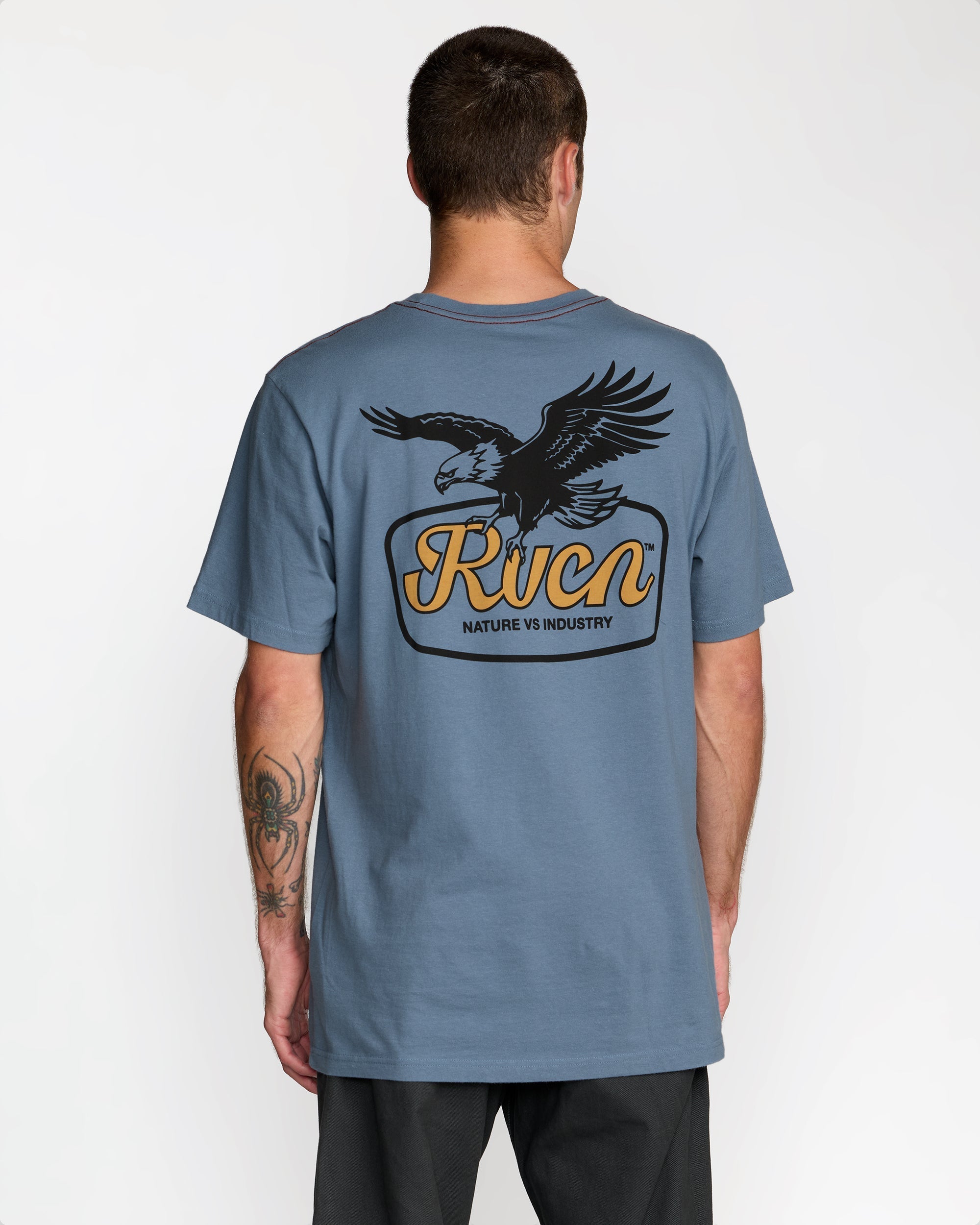 On Wings Short Sleeve Tee - Vintage Navy