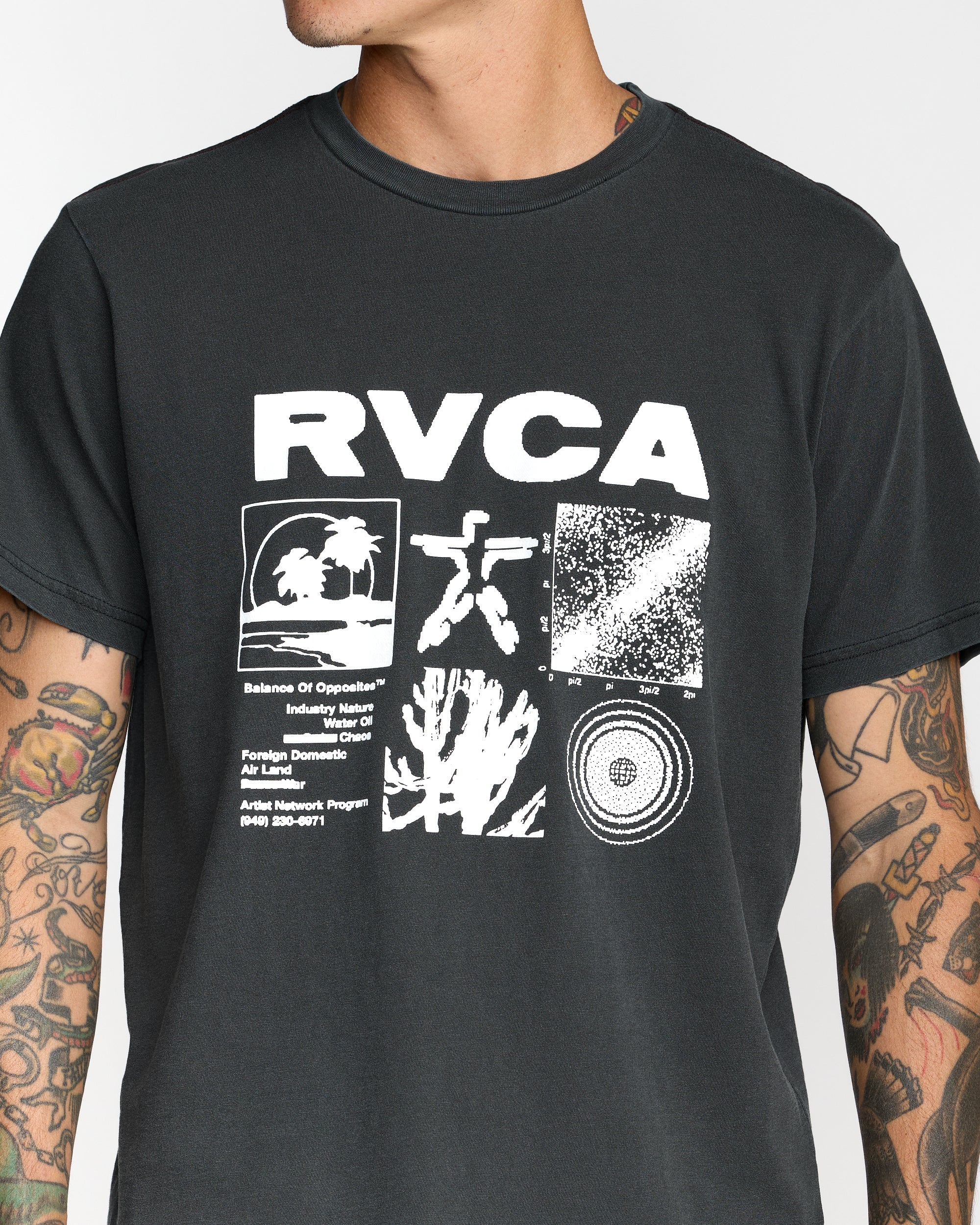 RVCA Program Tee - Pirate Black