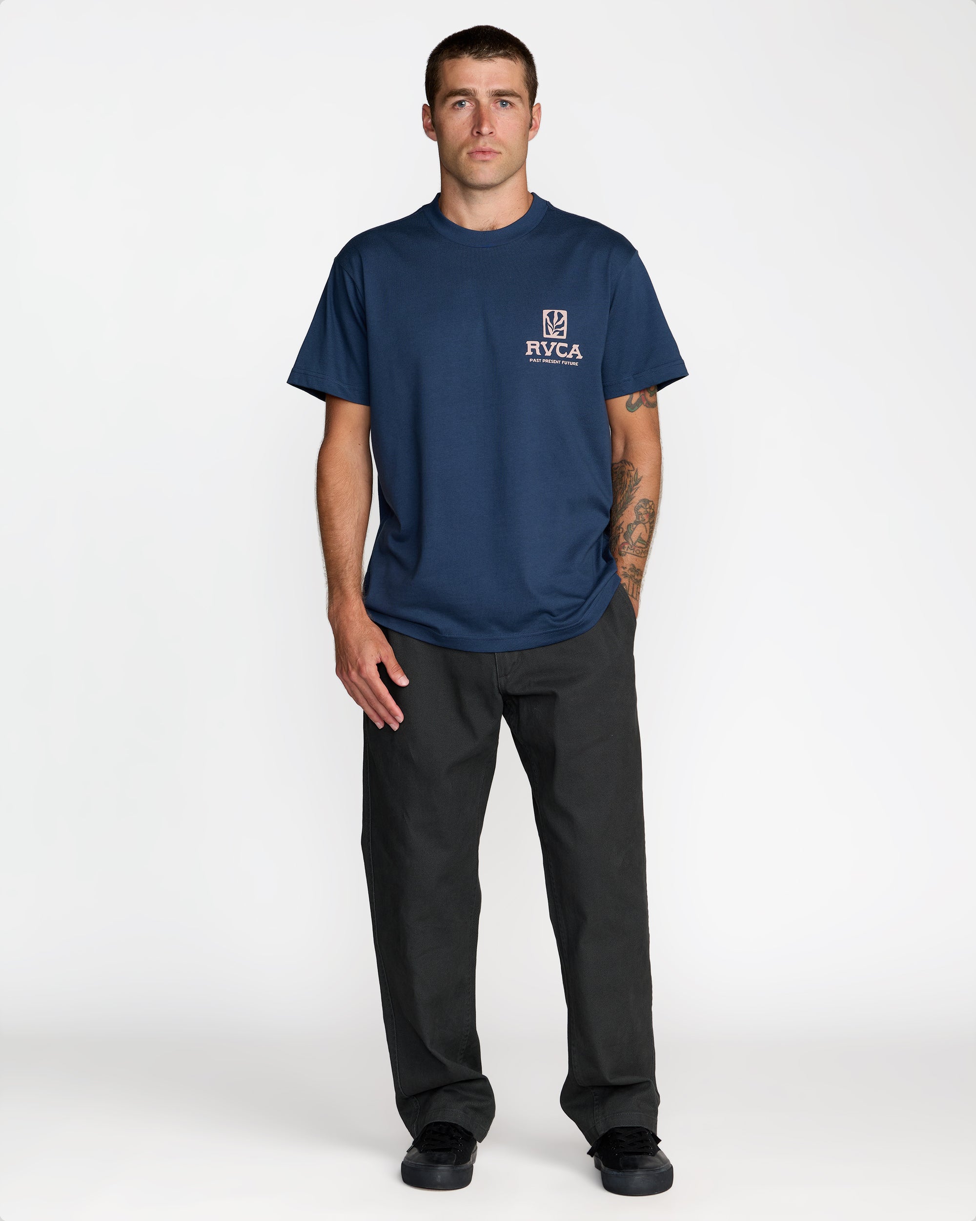 Palmgrove Tee - Moody Blue
