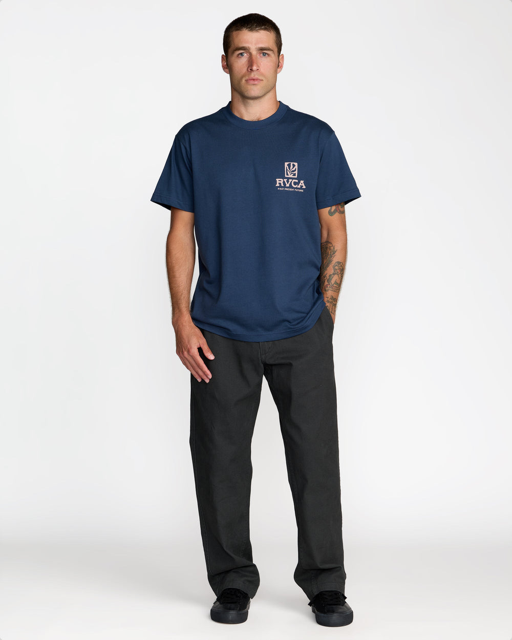 Palmgrove Tee - Moody Blue