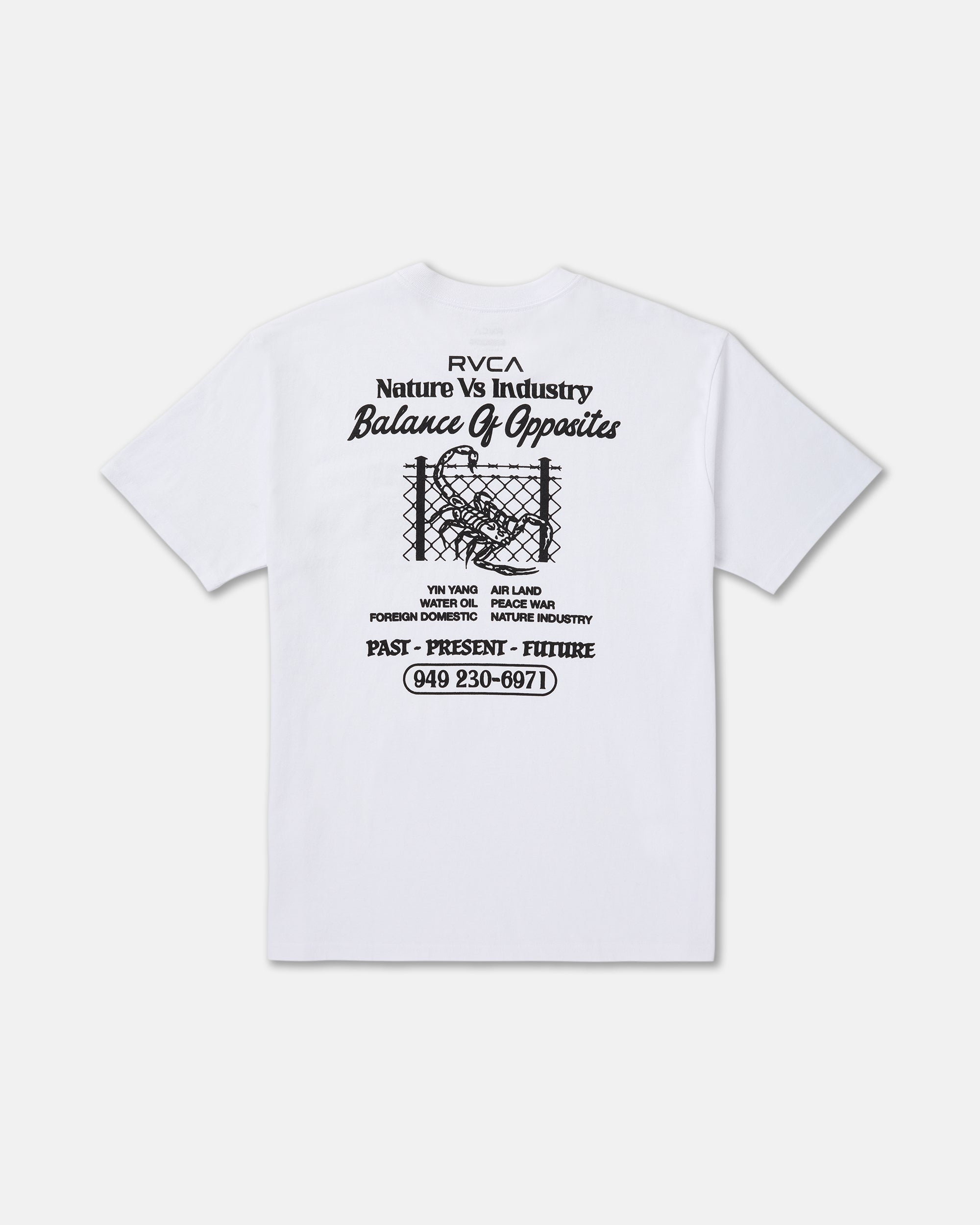 Security Code Tee - White