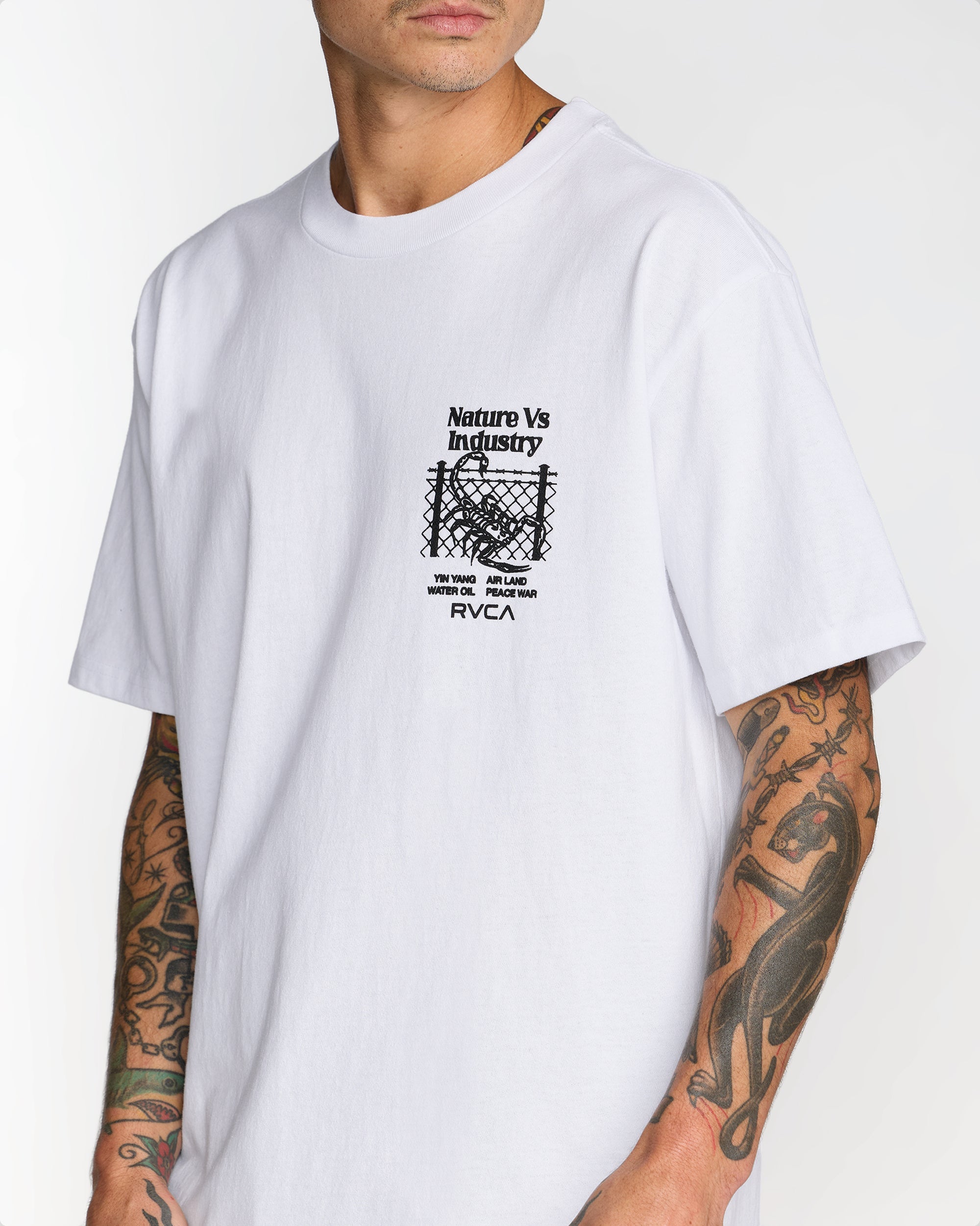 Security Code Tee - White