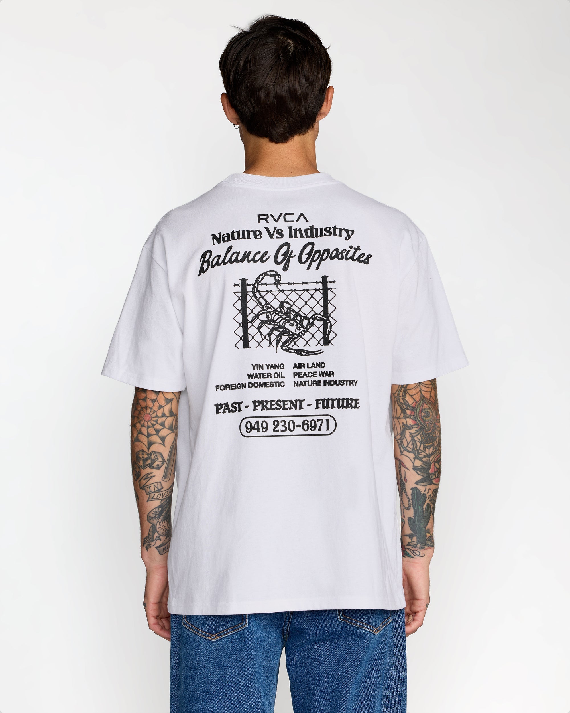 Security Code Tee - White