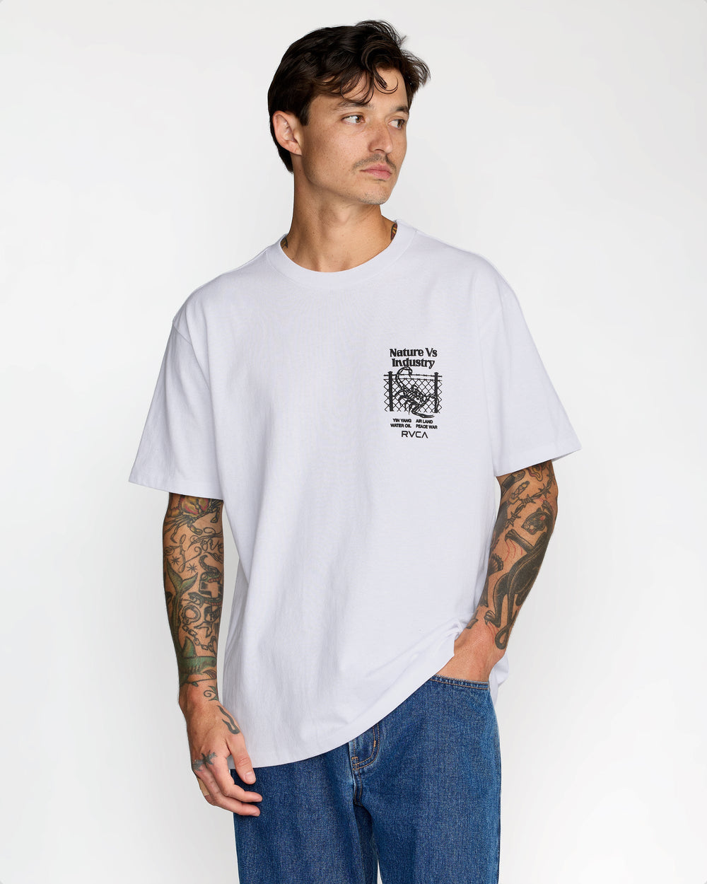Security Code Tee - White