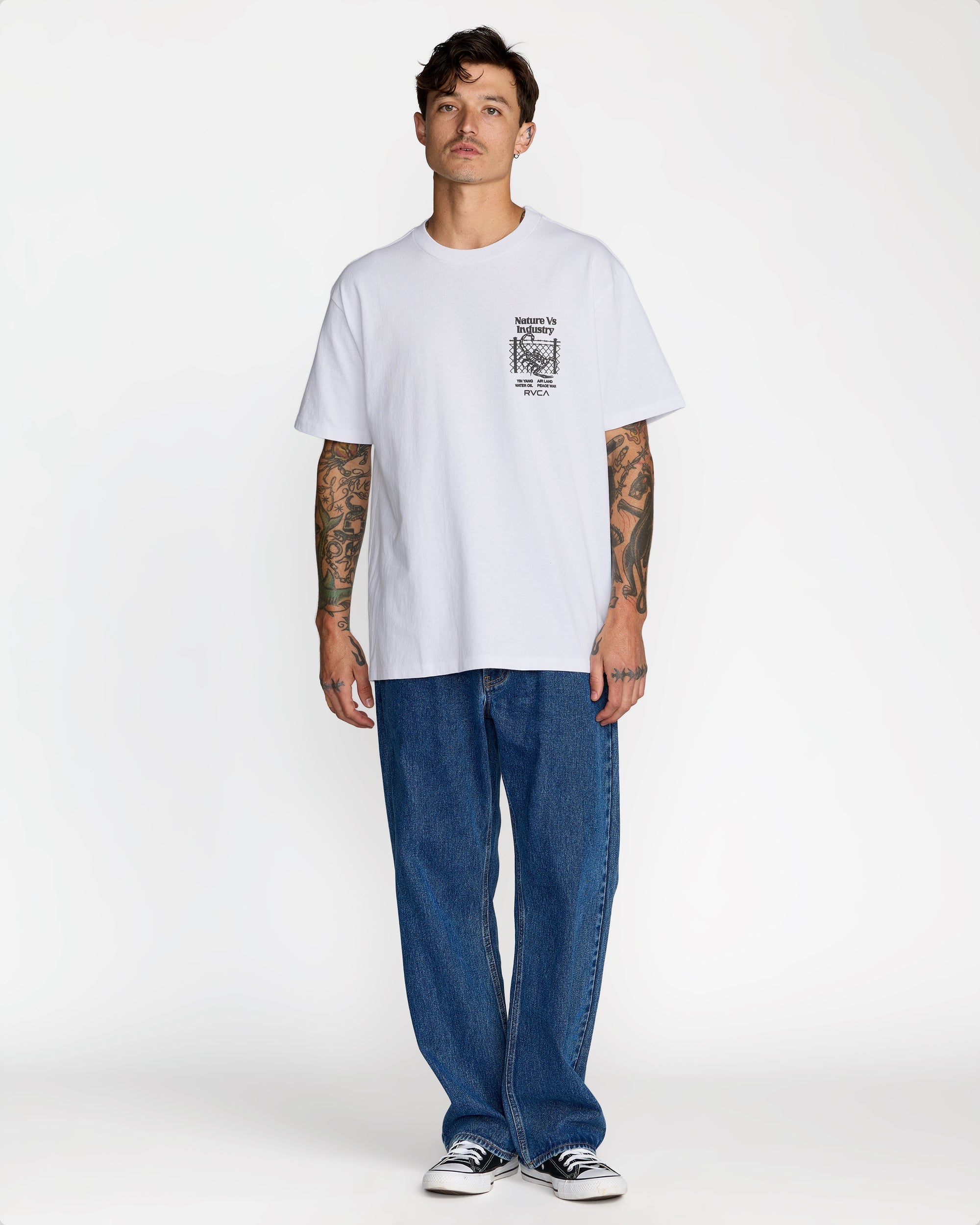 Security Code Tee - White