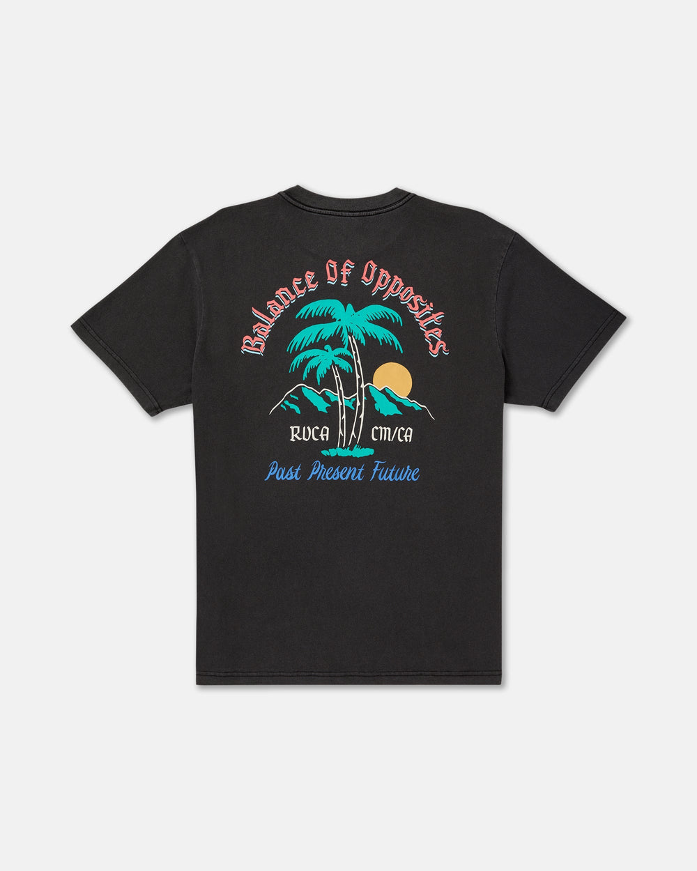 Frond Mural Short Sleeve Tee - Black