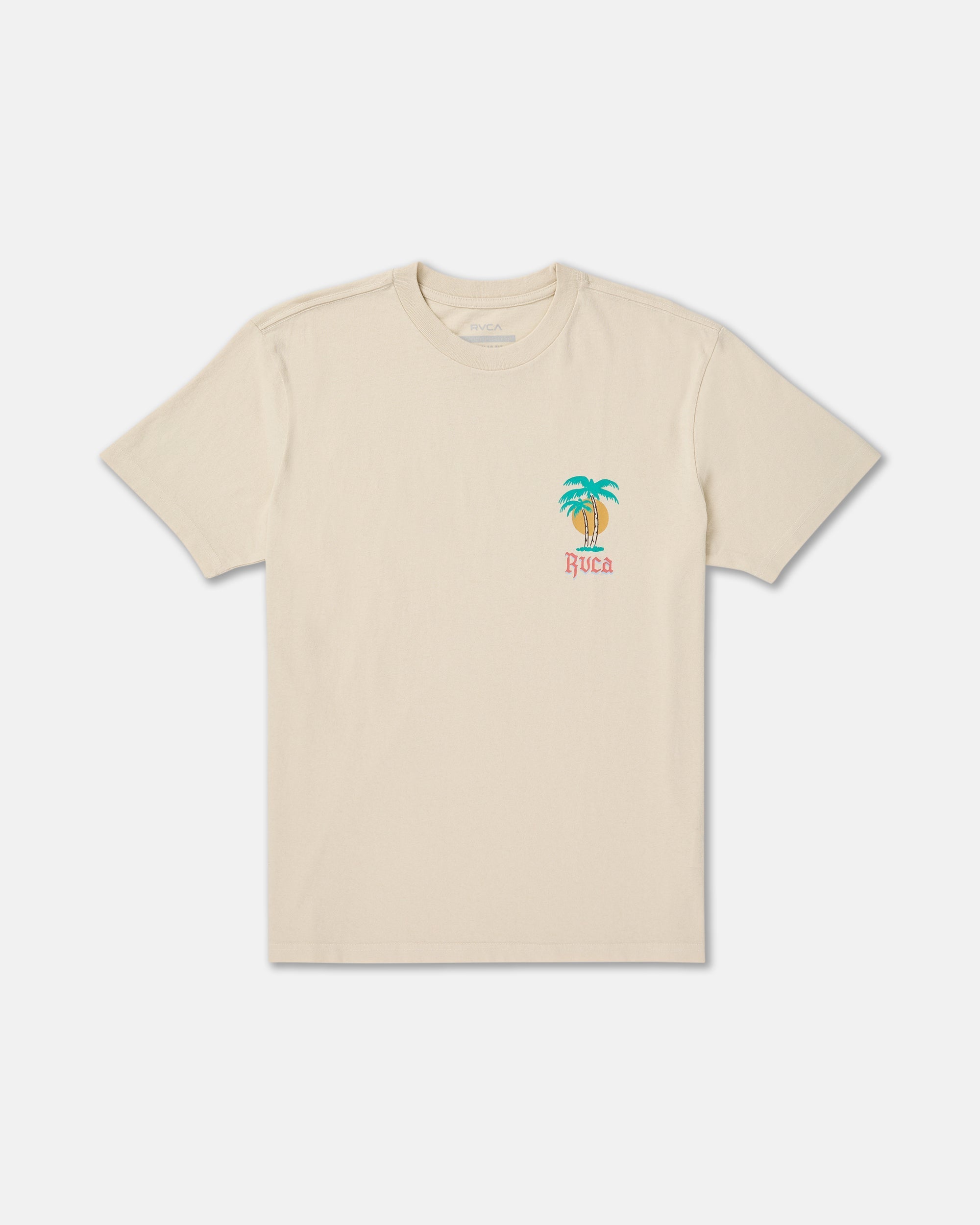 Frond Mural Short Sleeve Tee - Ceramic