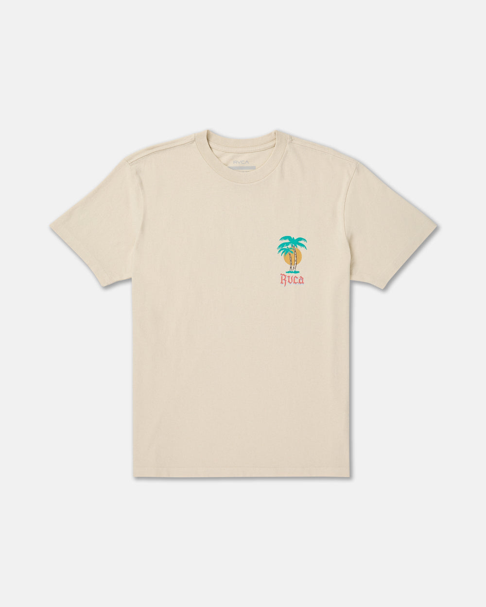 Frond Mural Short Sleeve Tee - Ceramic