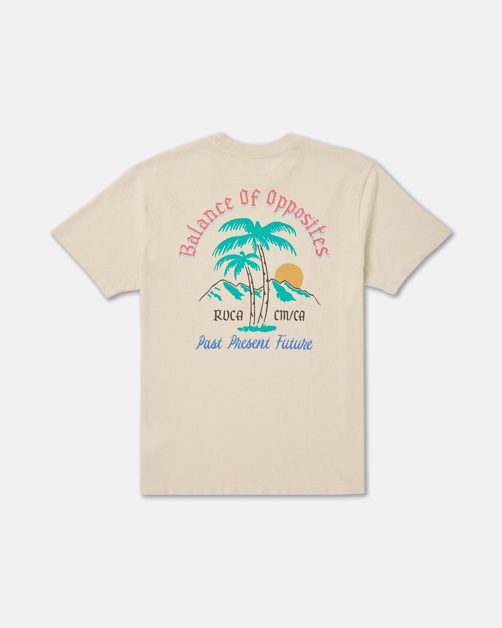 Frond Mural Short Sleeve Tee - Ceramic