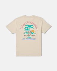Frond Mural Short Sleeve Tee - Ceramic