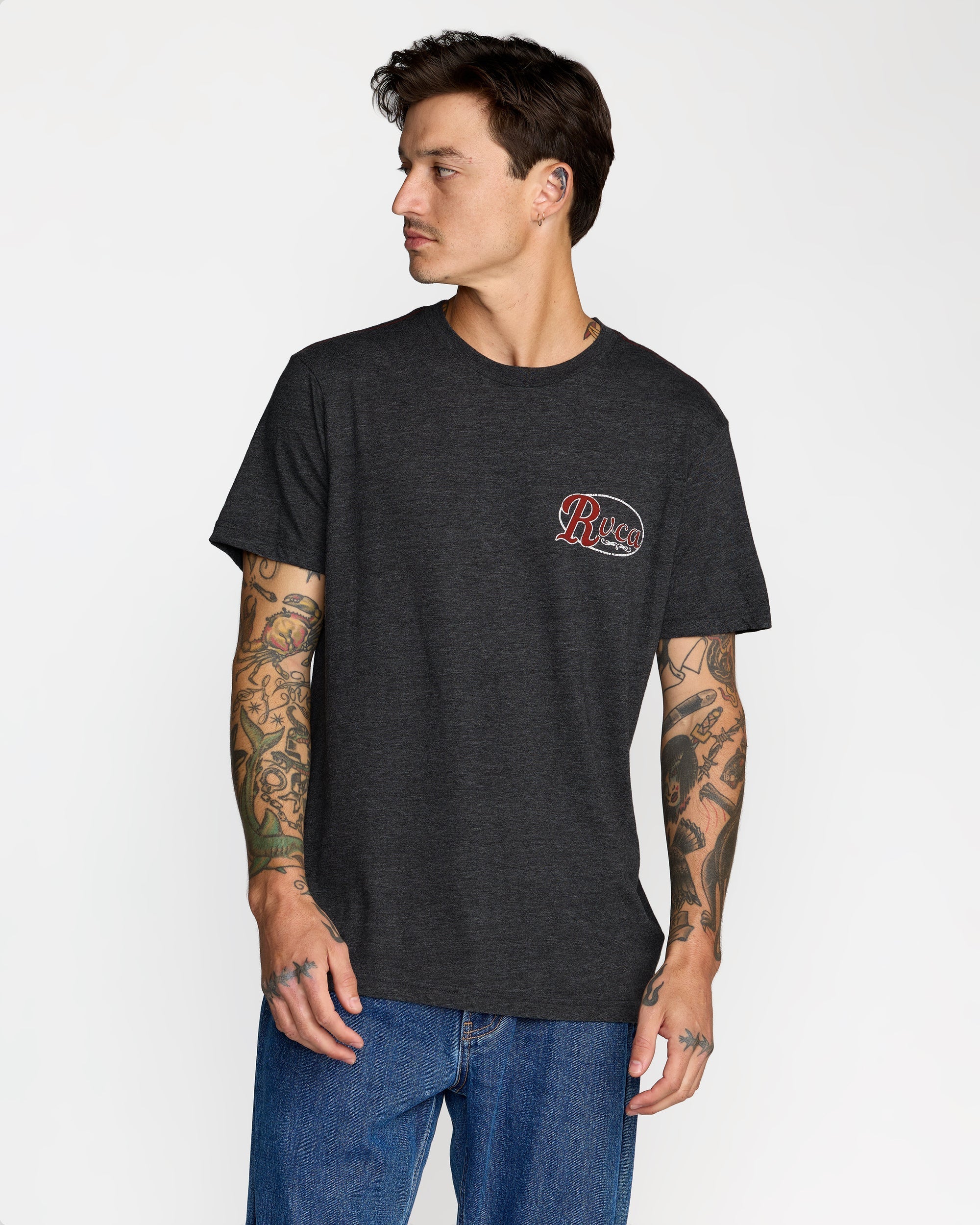 Corral Short Sleeve Tee - Black