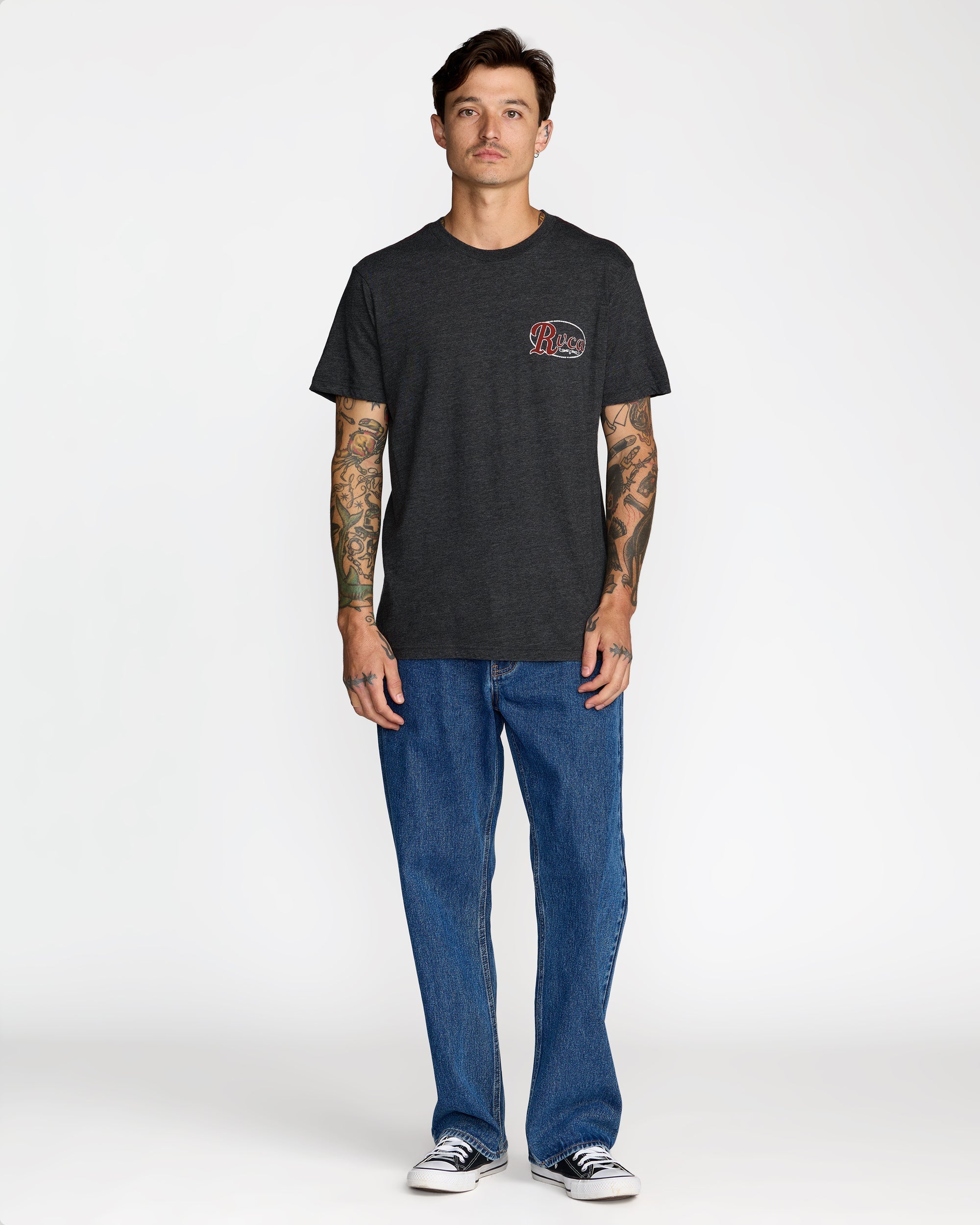 Corral Short Sleeve Tee - Black