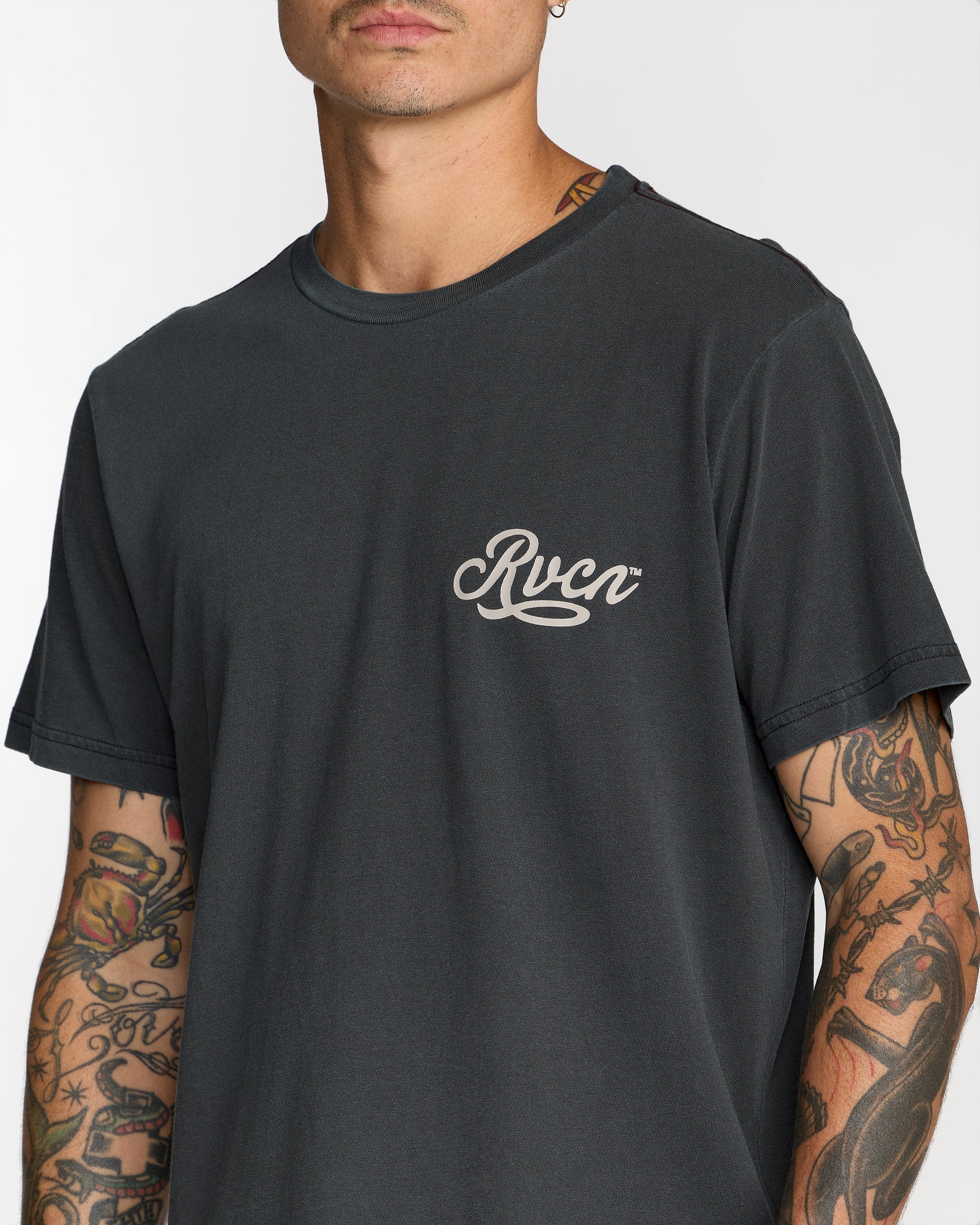 Emscript Short Sleeve Tee - Pirate Black
