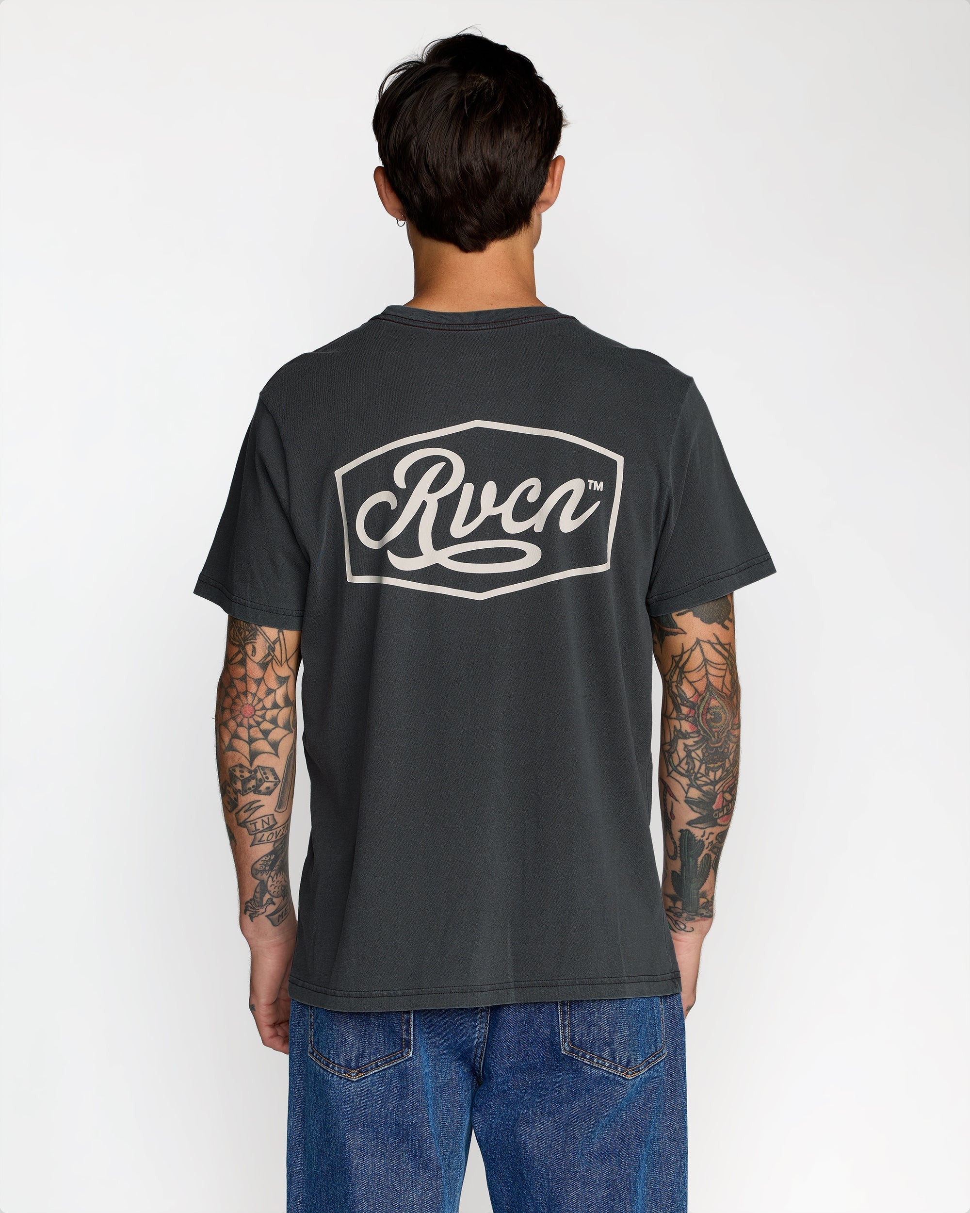 Emscript Short Sleeve Tee - Pirate Black