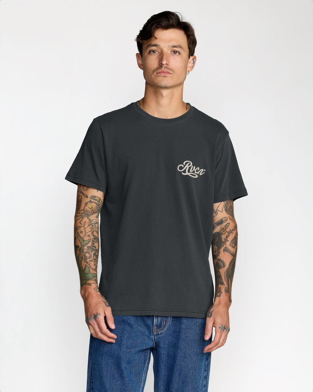 Emscript Short Sleeve Tee - Pirate Black