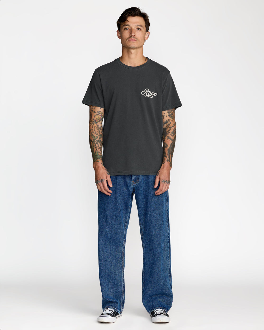 Emscript Short Sleeve Tee - Pirate Black