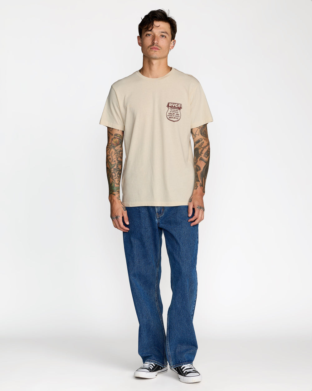 Ride Free Tee - Ceramic