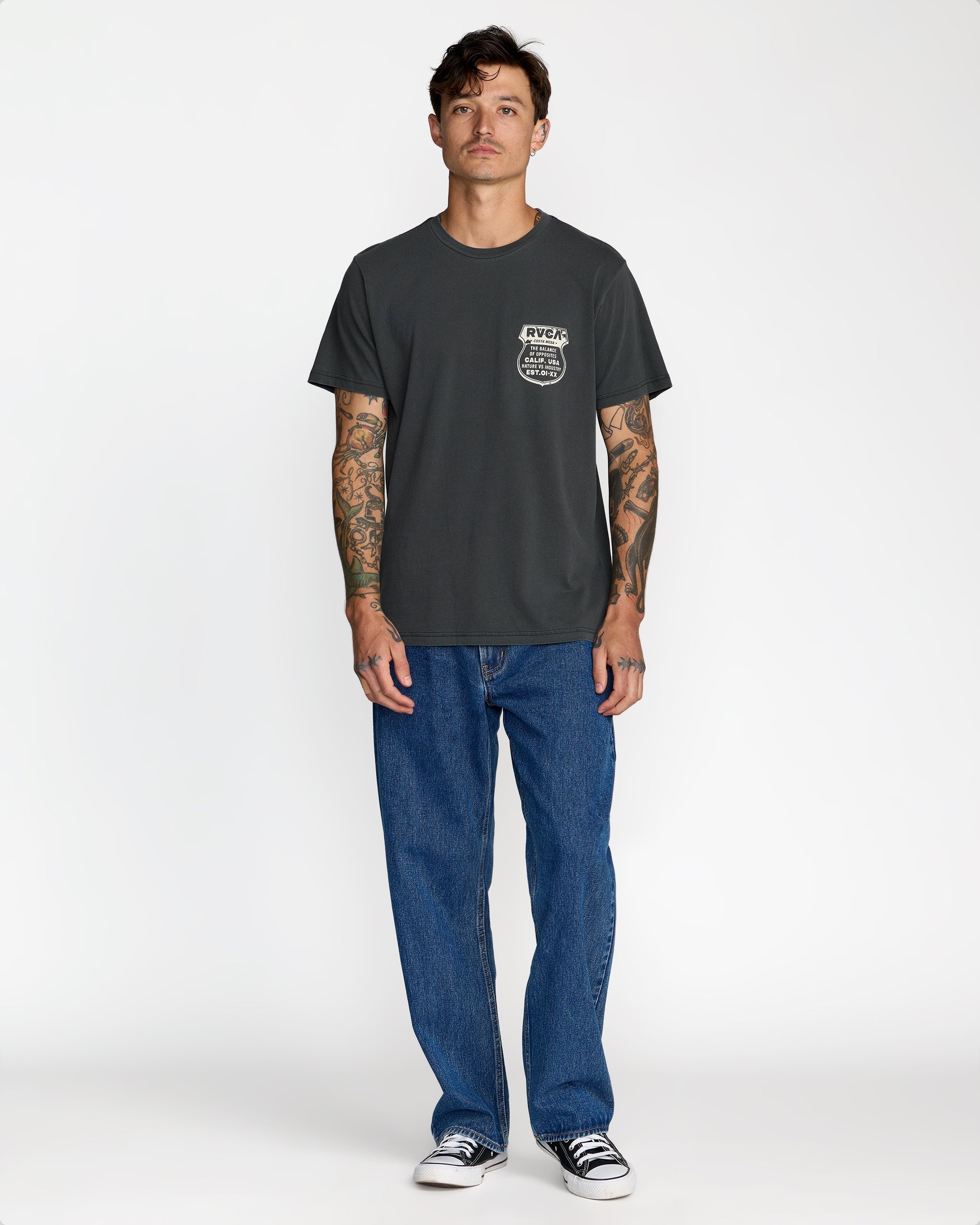 Ride Free Tee - Pirate Black