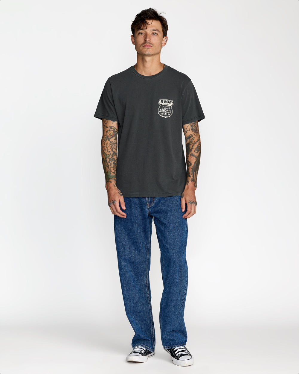 Ride Free Tee - Pirate Black